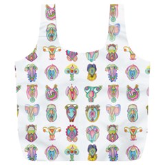 Female Reproductive System  Full Print Recycle Bag (xxxl) by ArtByAng