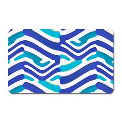 Colored Abstract Print1 Magnet (rectangular) by dflcprintsclothing