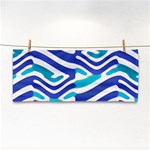 Colored Abstract Print1 Hand Towel Front