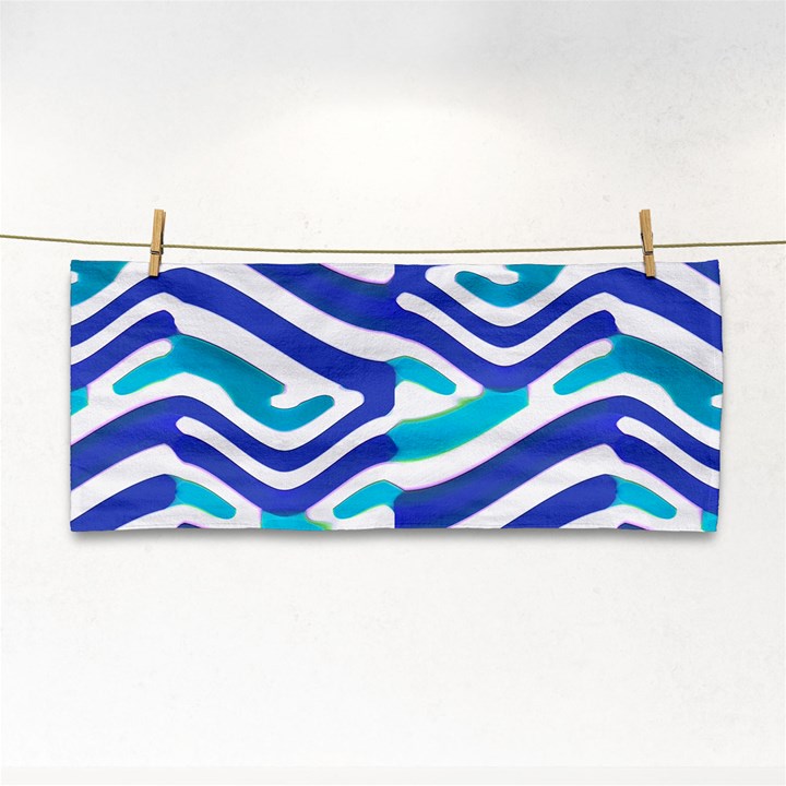 Colored Abstract Print1 Hand Towel