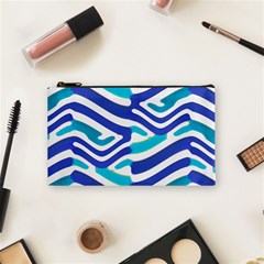 Colored Abstract Print1 Cosmetic Bag (small)