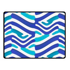 Colored Abstract Print1 Fleece Blanket (small)