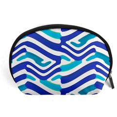 Colored Abstract Print1 Accessory Pouch (large)