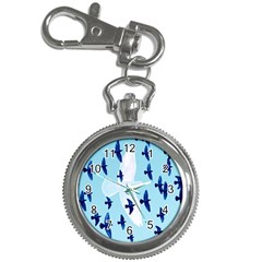 Illustrations Birds Flying Key Chain Watches by HermanTelo