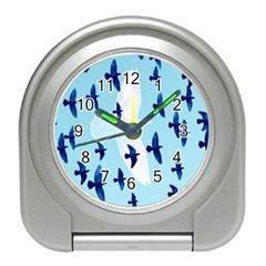 Illustrations Birds Flying Travel Alarm Clock