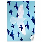 Illustrations Birds Flying Canvas 12  x 18  11.88 x17.36  Canvas - 1