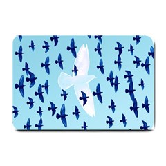 Illustrations Birds Flying Small Doormat  by HermanTelo