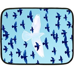 Illustrations Birds Flying Fleece Blanket (mini)