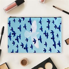 Illustrations Birds Flying Cosmetic Bag (large)