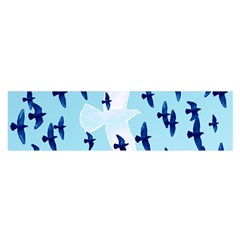 Illustrations Birds Flying Satin Scarf (oblong)