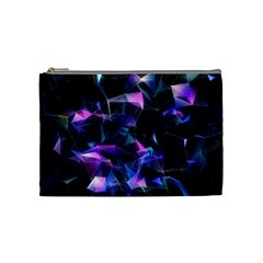 Abstract Atom Background Cosmetic Bag (medium) by Mariart