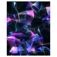 Abstract Atom Background Drawstring Bag (small) by Mariart