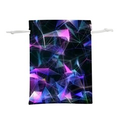 Abstract Atom Background Lightweight Drawstring Pouch (l) by Mariart