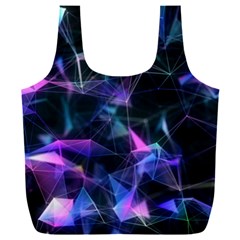 Abstract Atom Background Full Print Recycle Bag (xxxl) by Mariart