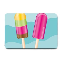 Ice Cream Parlour Small Doormat  by HermanTelo