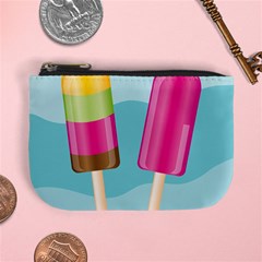 Ice Cream Parlour Mini Coin Purse by HermanTelo