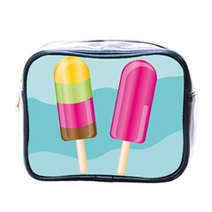 Ice Cream Parlour Mini Toiletries Bag (one Side) by HermanTelo