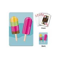 Ice Cream Parlour Playing Cards Single Design (mini)