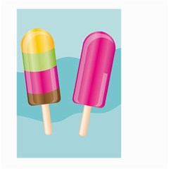 Ice Cream Parlour Large Garden Flag (two Sides) by HermanTelo