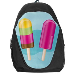 Ice Cream Parlour Backpack Bag by HermanTelo