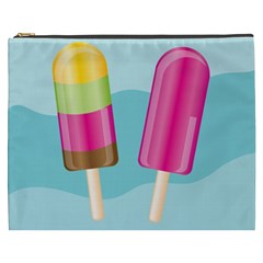 Ice Cream Parlour Cosmetic Bag (xxxl) by HermanTelo