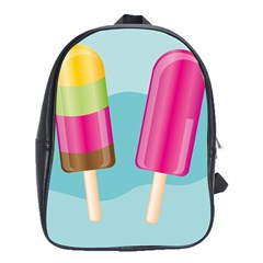 Ice Cream Parlour School Bag (xl) by HermanTelo