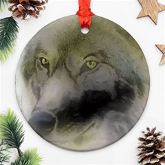 Wolf Evil Monster Ornament (round) by HermanTelo