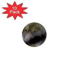 Wolf Evil Monster 1  Mini Buttons (10 Pack)  by HermanTelo