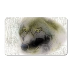 Wolf Evil Monster Magnet (rectangular) by HermanTelo