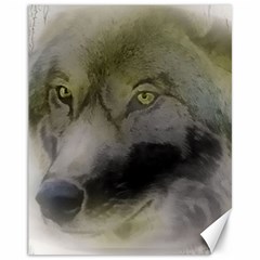 Wolf Evil Monster Canvas 11  X 14 