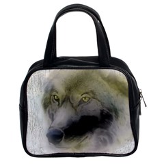 Wolf Evil Monster Classic Handbag (two Sides)