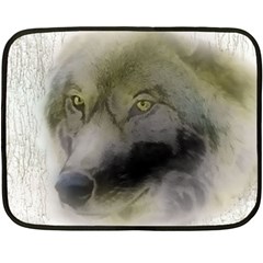 Wolf Evil Monster Fleece Blanket (mini)