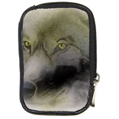 Wolf Evil Monster Compact Camera Leather Case by HermanTelo