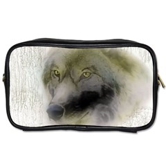 Wolf Evil Monster Toiletries Bag (one Side) by HermanTelo