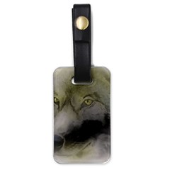 Wolf Evil Monster Luggage Tag (one Side) by HermanTelo