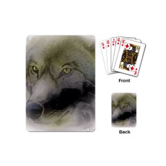 Wolf Evil Monster Playing Cards Single Design (mini)