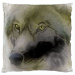 Wolf Evil Monster Large Cushion Case (One Side) Front