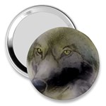 Wolf Evil Monster 3  Handbag Mirrors Front