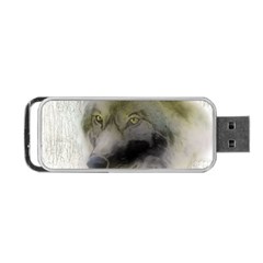 Wolf Evil Monster Portable Usb Flash (one Side) by HermanTelo