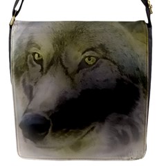 Wolf Evil Monster Flap Closure Messenger Bag (s) by HermanTelo