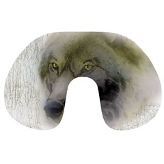 Wolf Evil Monster Travel Neck Pillow by HermanTelo