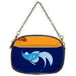 Fish Water Fisherman Chain Purse (Two Sides) Front