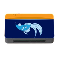 Fish Water Fisherman Memory Card Reader with CF