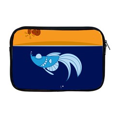 Fish Water Fisherman Apple MacBook Pro 17  Zipper Case