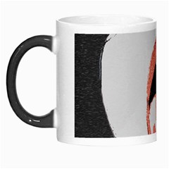 Wide Open And Ready - Kinky Girl Face In The Dark Morph Mugs by Casemiro