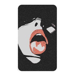 Wide Open And Ready - Kinky Girl Face In The Dark Memory Card Reader (rectangular) by Casemiro