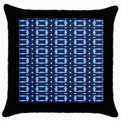 Geometry Blocks Throw Pillow Case (black) by Sparkle