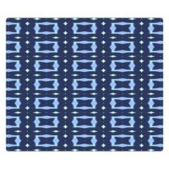 Geometry Blocks Double Sided Flano Blanket (small)  by Sparkle