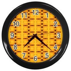 Digital Illusion Wall Clock (black)