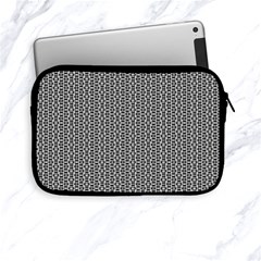 Black And White Triangles Apple Ipad Mini Zipper Cases by Sparkle